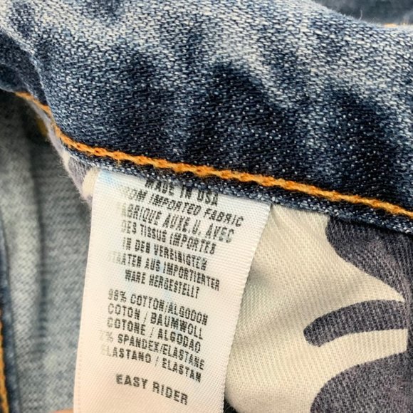 Lucky Brand Medium Wash Easy Rider Boot Cut Jeans Size 6/28 - Picture 9 of 9